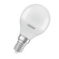 Preview: OSRAM LED Leuchtmittel LED PCR LAMPS WITH CLASSIC P 4.9W 827 Frosted E14 Warm weiß 4058075845848