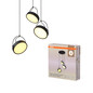 Preview: OSRAM LED Pendelleuchte Decor Puck 3XPendant PL 36W 930 Black 4058075846586