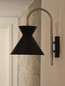 Preview: OSRAM Wandleuchte Decor Waist Wall E27 Black 4058075846784