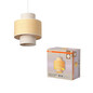 Preview: OSRAM Pendelleuchte Decor Wrap Cylinder Pendant E27 Beige 4058075846845