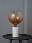 Preview: OSRAM Tischleuchte Decor Marble Base Table Dim E27 White Dimmbar 4058075846906