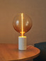 Preview: OSRAM Tischleuchte Decor Marble Base Table Dim E27 White Dimmbar 4058075846906