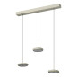 Preview: OSRAM LED Pendelleuchte Decor Yoyo Pendant 3XPendant LN 18W 830 Beige Warm weiß 4058075847002