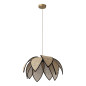 Preview: OSRAM Pendelleuchte Decor Rattan Lotus Pendant 480 E27 Brown 4058075847248