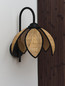 Preview: OSRAM Wandleuchte Decor Rattan Lotus Wall E27 Brown 4058075847262