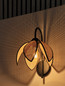 Preview: OSRAM Wandleuchte Decor Rattan Lotus Wall E27 Brown 4058075847262