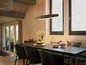 Preview: OSRAM LED Pendelleuchte Decor Flat Felt Pendant 23W 830 Dark Grey Warm weiß 4058075847507