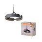 Preview: OSRAM LED Pendelleuchte Decor Curve Felt Pendant 33W 830 Dark Grey Warm weiß 4058075847606