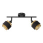 Preview: OSRAM LED Strahler Decor Spot Hornet 2X2.8W 827 E14 Black Warm weiß 4058075847767