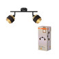 Preview: OSRAM LED Strahler Decor Spot Hornet 2X2.8W 827 E14 Black Warm weiß 4058075847767