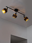 Preview: OSRAM LED Strahler Decor Spot Hornet 3X2.8W 827 E14 Black Warm weiß 4058075847781