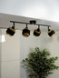 Preview: OSRAM LED Strahler Decor Spot Hornet 4X2.8W 827 E14 Black Warm weiß 4058075847804
