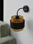 Preview: OSRAM Wandleuchte Decor Hornet Wall 1XE27 Black 4058075847828