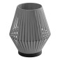 Preview: OSRAM Tischleuchte Decor Stripes Table 1XE14 Dark Grey 4058075848108