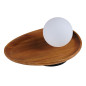 Preview: OSRAM Tischleuchte Decor Acacia Nest Table 1xG9 Brown 4058075848160