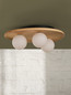 Preview: OSRAM Deckenleuchte Decor Wood Nest Ceiling 1xG9 Brown 4058075848269
