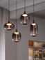 Preview: OSRAM Pendelleuchte Decor Needle Pendant Linear 4xE27 Dark Grey 4058075848528