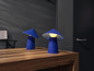 Preview: OSRAM LED Tischleuchte Decor Flip Mobile Table 3.5.W Touch DIM Blue Dimmbar Warm weiß 4058075848566