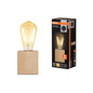 Preview: OSRAM LED Tischleuchte Vintage 1906 Table Luminaire 2.5.W 824 E27 Brown 4058075850231