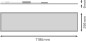 Preview: LEDVANCE LED Panel Performance 1200X300mm 33W 4000K 4099854003981