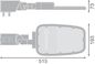 Preview: LEDVANCE STREETLIGHT AREA MEDIUM Straßenleuchte RV20ST 65W 765 8775lm 6500K tageslichtweiss IP66 4099854030253