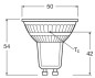 Preview: LEDVANCE LED PAR16 4.3W 865 GU10 Spot, Strahler 350lm 6500K tageslichtweiss wie 50W 4099854045080