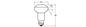 Preview: LEDVANCE LED R63 4.9W 927 E27 Lampe 345lm 2700K warmweiss wie 60W dimmbar 4099854047954