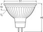 Preview: LEDVANCE LED MR16 5.3W 940 GU5.3 Spot, Strahler 345lm 4000K neutralweiss 97Ra wie 35W dimmbar 4099854058929
