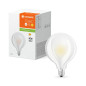 Preview: LEDVANCE LED CLASSIC GLOBE 6.5W 827 gefrostet E27 Lampe 806lm 2700K warmweiss wie 60W 4099854062384