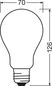 Preview: LEDVANCE LED CLASSIC A 17W 827 gefrostet E27 Lampe 2452lm 2700K warmweiss wie 150W 4099854069833