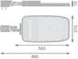 Preview: LEDVANCE STREETLIGHT AREA EXTRA LARGE Straßenleuchte RV35ST 150W 740 20250lm 4000K neutralweiss IP66 4099854080012