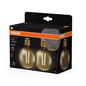 Preview: 2er Pack OSRAM LED Lampe Vintage 1906 CLASSIC Globe 7.2W 824 Gold E27 Dimmbar Warmweiss 4099854137808