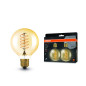 Preview: 2er Pack OSRAM LED Lampe Vintage 1906 CLASSIC SLIM Filament Globe 4.8W 822 Gold E27 Dimmbar Warmweiss 4099854147876