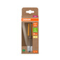 Preview: OSRAM LED Lampe LAMPS ENERGY CLASS A höchste Energieeffizienzklasse A Filament CLASSIC Edison 3.8W 827 Clear E27 Warmweiss 4099854235634