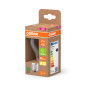 Preview: OSRAM LED Lampe LAMPS ENERGY CLASS A höchste Energieeffizienzklasse A Filament CLASSIC A 2.2W 827 Clear E27 Warmweiss 4099854236129