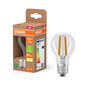 Preview: OSRAM LED Lampe LAMPS ENERGY CLASS A höchste Energieeffizienzklasse A Filament CLASSIC A 5W 827 Clear E27 Warmweiss 4099854236815
