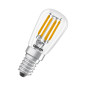 Preview: OSRAM LED Lampe SPECIAL T26 2.8W 827 Clear E14 Dimmbar Warmweiss 4099854247279