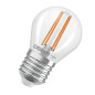 Preview: OSRAM LED Lampe CLASSIC P höchste Energieeffizienzklasse A 2.2W 827 Clear E27 Warmweiss 4099854255182