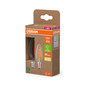 Preview: 2er Pack OSRAM LED Lampe CLASSIC B höchste Energieeffizienzklasse A 2.2W 827 Clear E14 Warmweiss 4099854255472