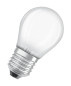 Preview: OSRAM LED Lampe CLASSIC P höchste Energieeffizienzklasse A 3.8W 827 Frosted E27 Warmweiss 4099854255830