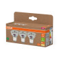 Preview: 3er Pack OSRAM LED Spot, Strahler LAMPS höchste Energieeffizienzklasse A REFLECTOR 2.5W 827 GU10 Warmweiss 4099854277900