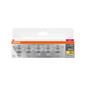 Preview: 5er Pack OSRAM LED Spot, Strahler BASE MR16 3.8W 827 GU5.3 Warmweiss 4099854334337