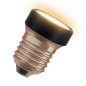 Preview: OSRAM LED Leuchtmittel LED FLAT LAMP NON DIM 3.5W 827 Frosted E27 Non-DIM Warm weiß 4099854340376