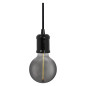Preview: OSRAM Pendelleuchte Vintage 1906 PenduLum Bobbin Black Matt 4099854419416