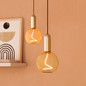Preview: OSRAM Pendelleuchte Vintage 1906 PenduLum Round Gold 4099854419553