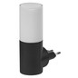Preview: OSRAM LED Nachtlicht LUNETTA FLARE 830 Black Warm weiß 4099854444418