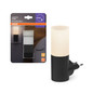 Preview: OSRAM LED Nachtlicht LUNETTA FLARE 830 Black Warm weiß 4099854444418
