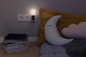 Preview: OSRAM LED Nachtlicht LUNETTA FLARE 830 Black Warm weiß 4099854444418