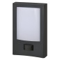 Preview: OSRAM LED Aussenleuchte Endura Style Entrance Sensor Dark Gray Warm weiß 4099854444432