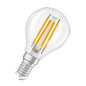 Preview: OSRAM LED Leuchtmittel LED Retrofit CLASSIC P DIM 3.4W 827 Clear E14 Dimmbar Warm weiß 4099854444814
